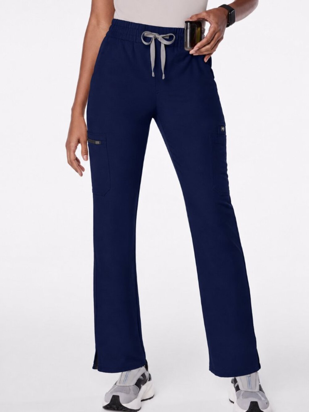 FIGS Dowa High-Rise Scrub Pants Navy XS